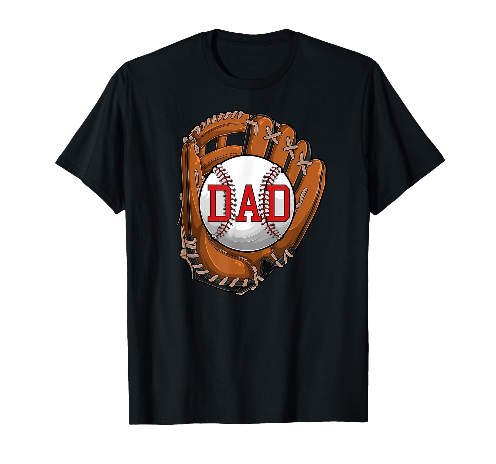 Baseball Baseball Dad Daddy Father S T-Shirt - Custom Art Print Men Women - T-Shirt, Sweatshirt, Hoodie