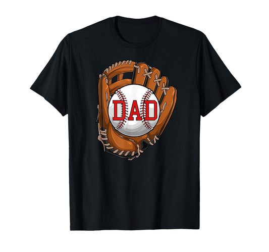 Baseball Baseball Dad Daddy Father S T-Shirt - Custom Art Print Men Women - T-Shirt, Sweatshirt, Hoodie