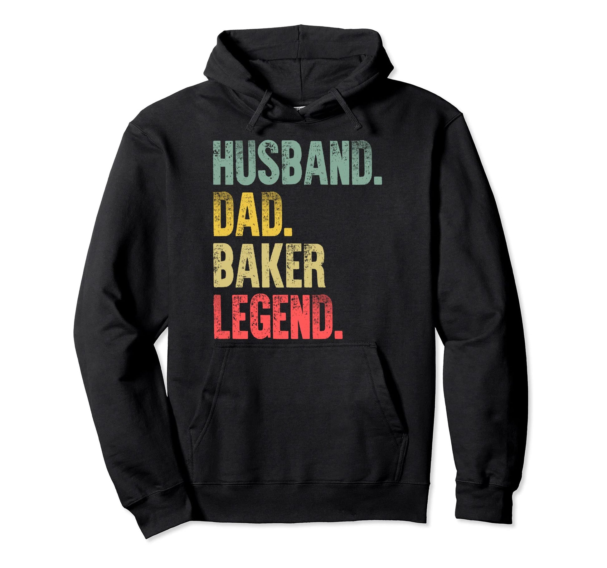 Funny Husband Dad Baker Legend Hoodie - Unique Graphic Men Women - T-Shirt, Sweatshirt, Hoodie