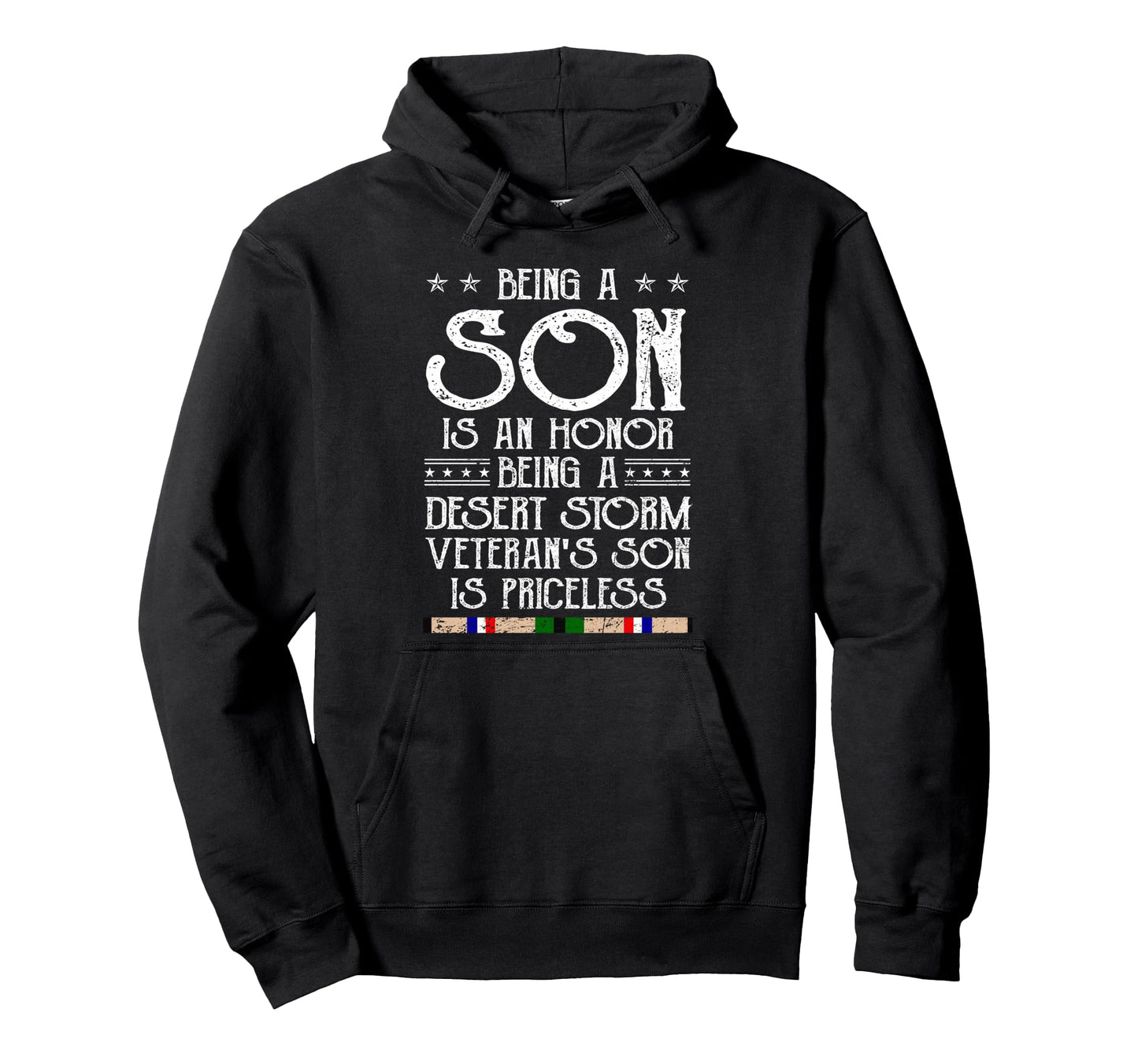 Proud Desert Storm Veteran Son Gulf War Hoodie - Trendy Graphic Unisex - T-Shirt, Sweatshirt, Hoodie