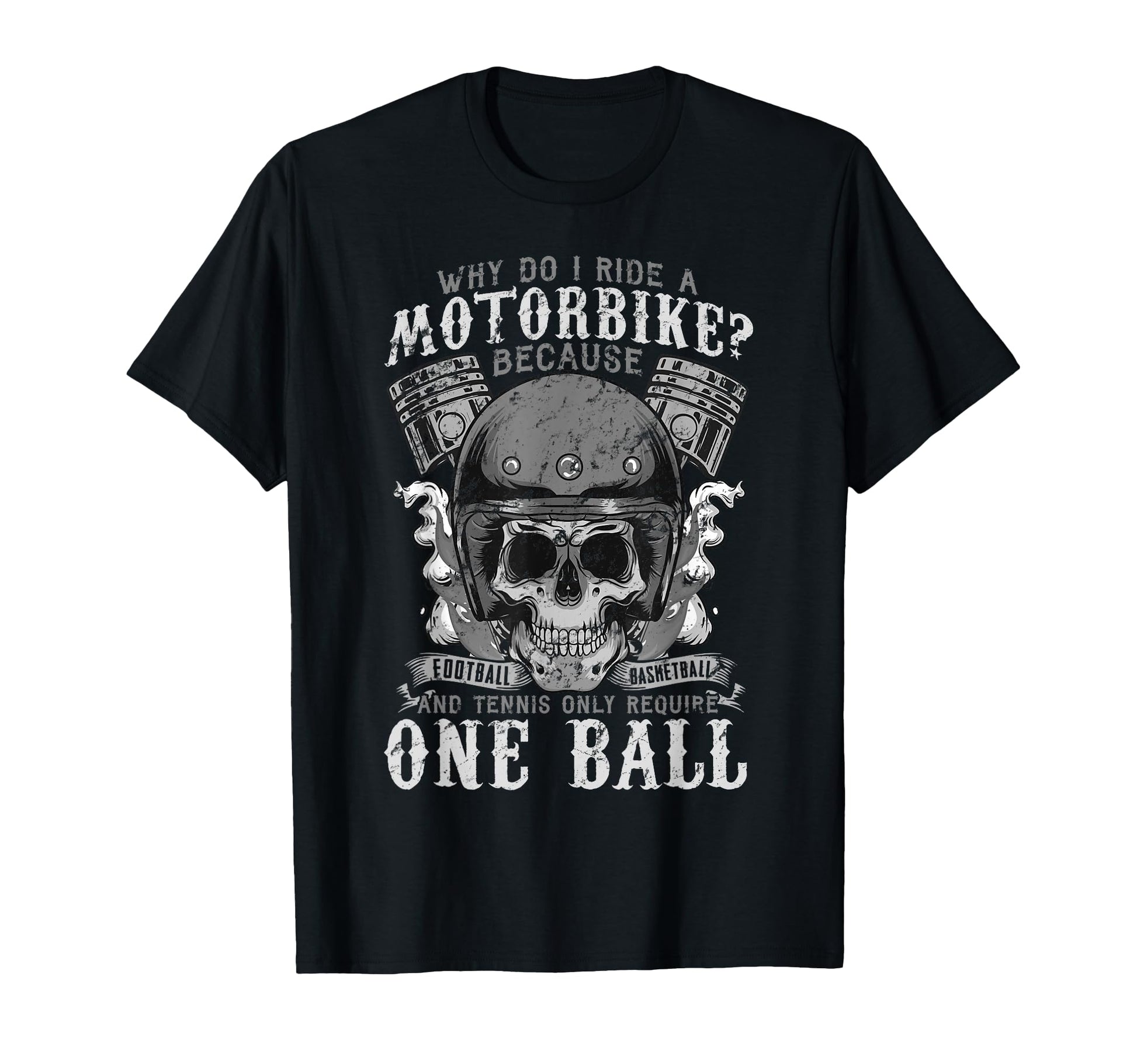 Motorcycle Motorbike Biker Funny T-Shirt - Custom Art Print Men Women - T-Shirt, Sweatshirt, Hoodie