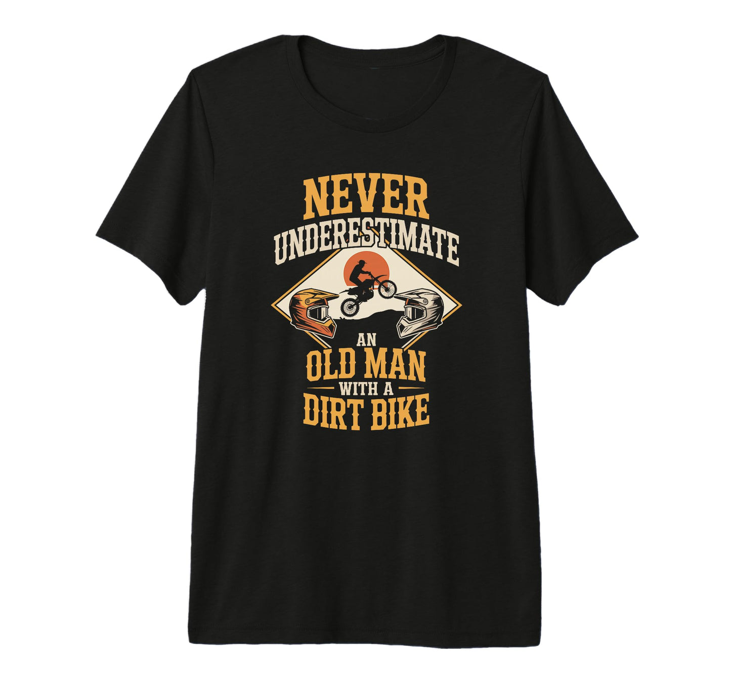 Dirt Bike Grandpas Love Riding T-Shirt - Novelty Apparel Unisex - T-Shirt, Sweatshirt, Hoodie