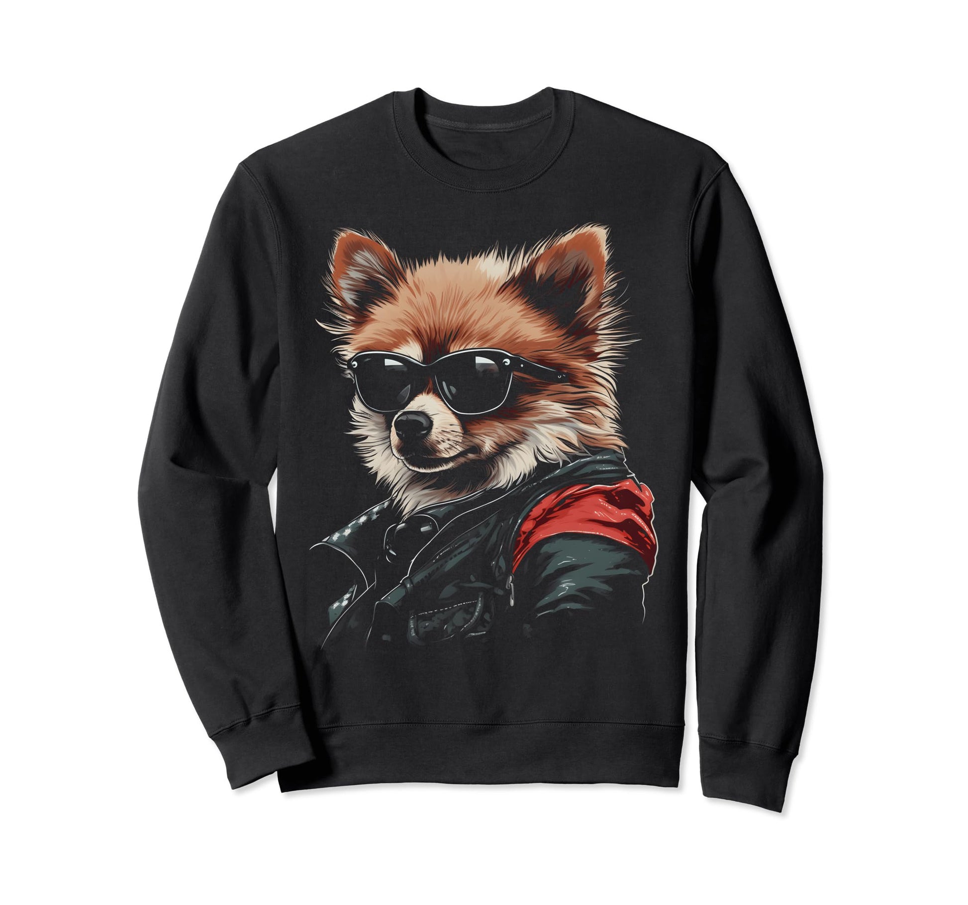 Motorcycle Dad Biker Dog Funny Sweatshirt - Novelty Apparel Men Women - T-Shirt, Sweatshirt, Hoodie