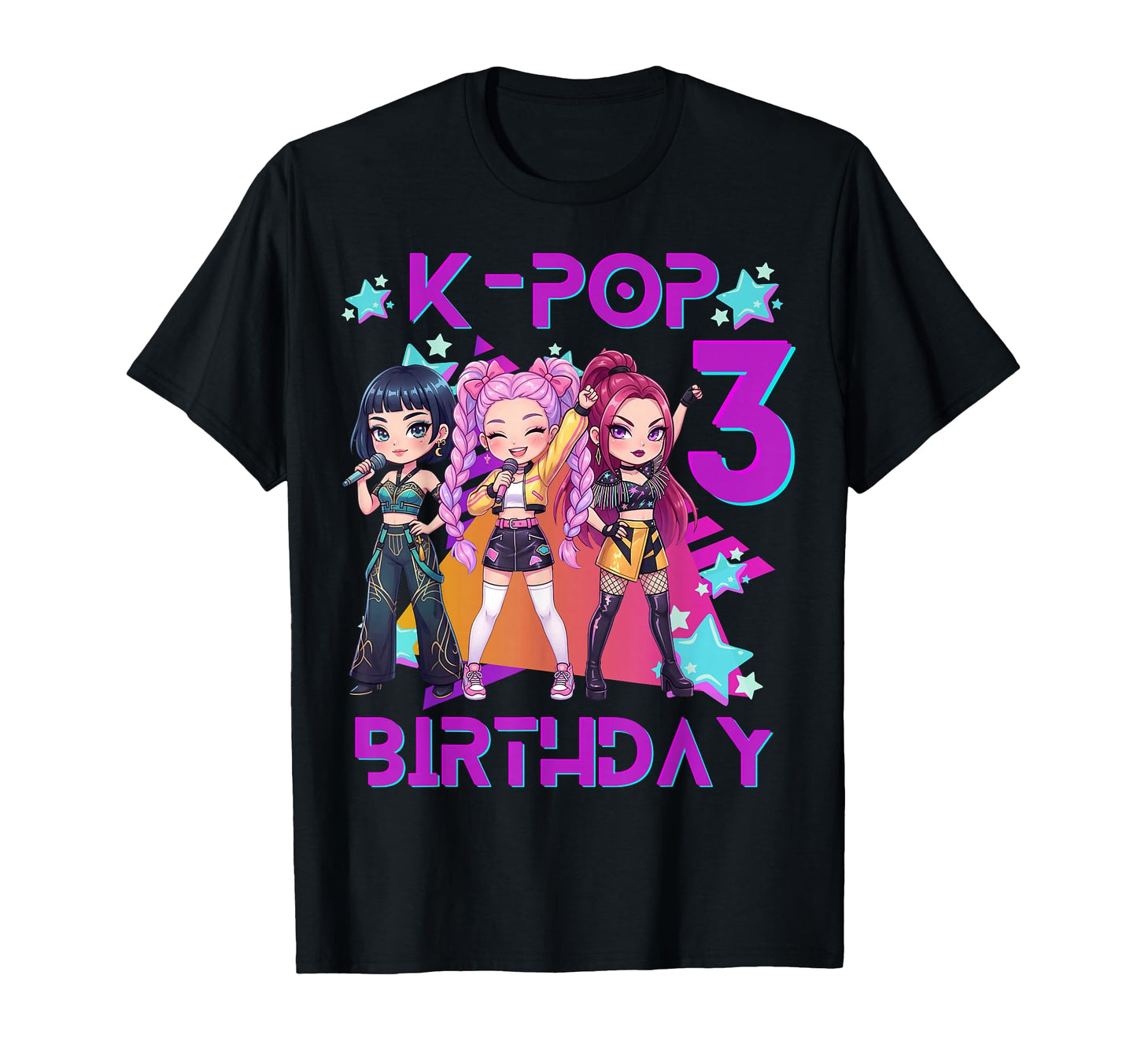 Funny Chibi Kpop Its My 3Rd Birthday T-Shirt - Aesthetic Graphic Unisex - T-Shirt, Sweatshirt, Hoodie