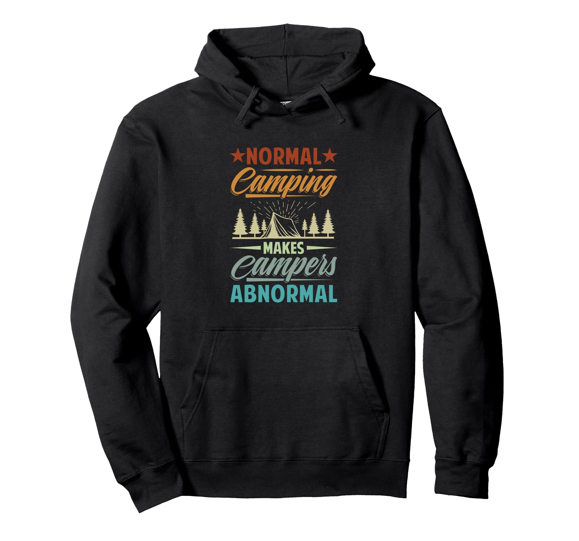Normal Camping Makes Campers Hoodie - Casual Everyday Wear for Adults - T-Shirt, Sweatshirt, Hoodie