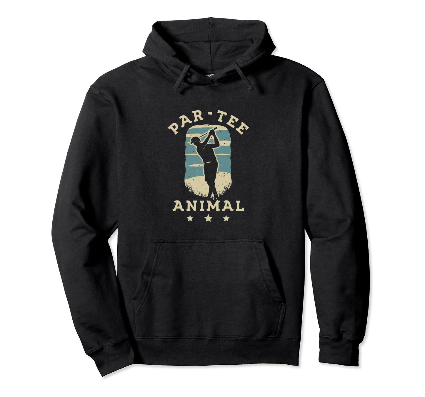 Par Animal Funny Golf Golfer Lets Hoodie - Fun Novelty Design Men Women - T-Shirt, Sweatshirt, Hoodie