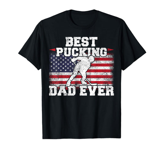 American Flag Best Hockey Player T-Shirt - Casual Everyday Wear Men Women - T-Shirt, Sweatshirt, Hoodie