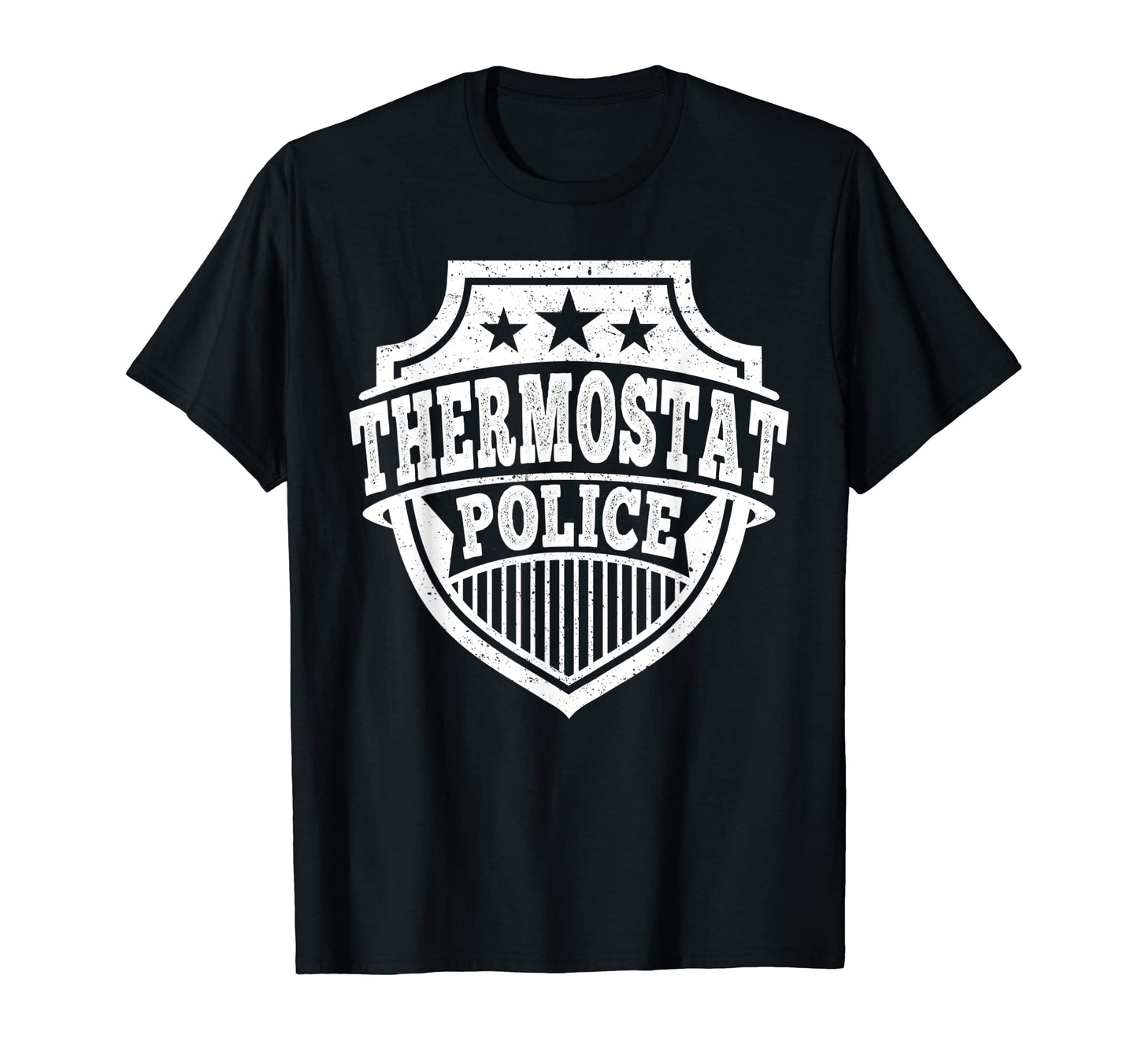 Mens Thermostat Police Police Dad T-Shirt - Novelty Apparel for Adults - T-Shirt, Sweatshirt, Hoodie