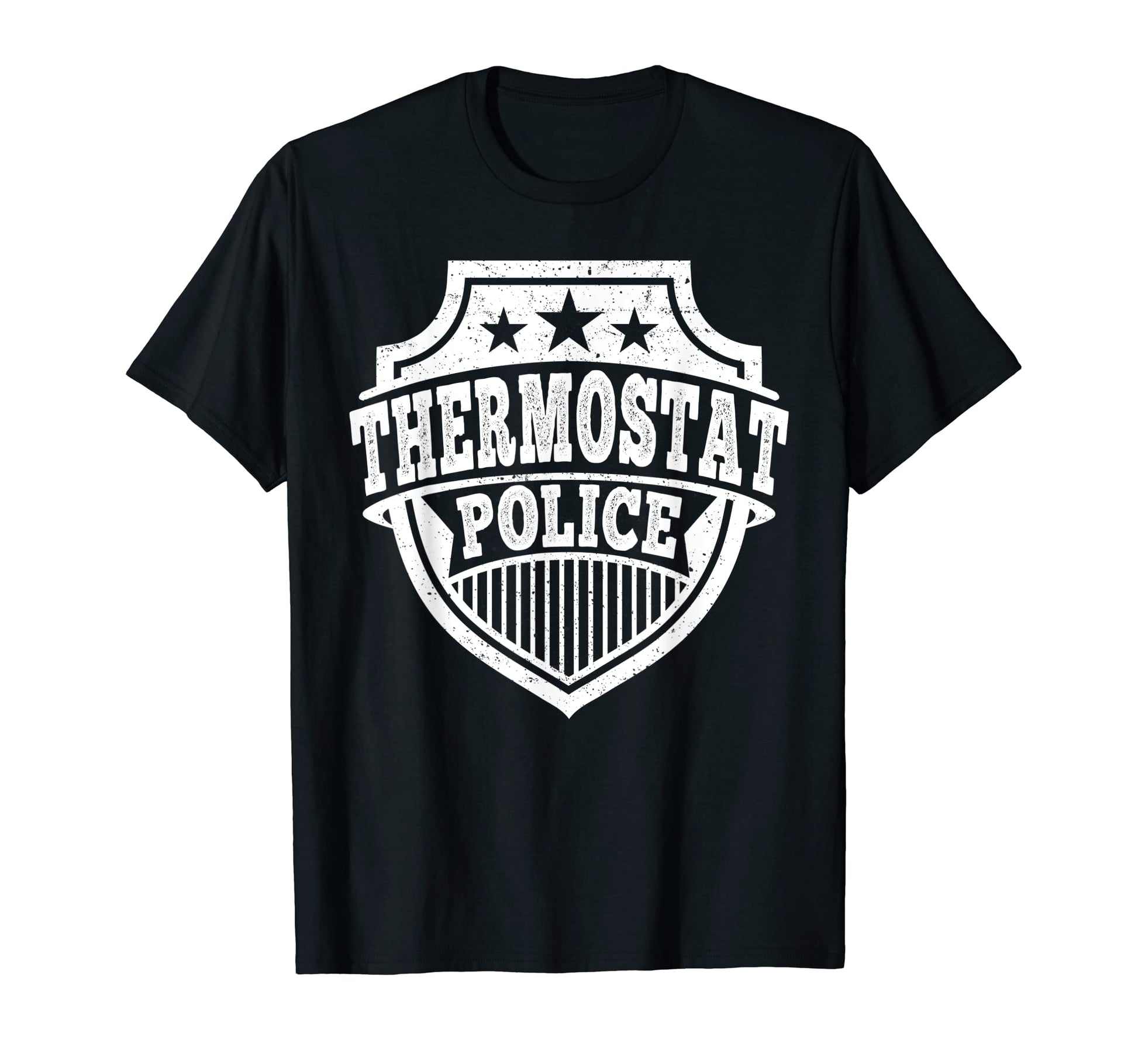 Mens Thermostat Police Police Dad T-Shirt - Novelty Apparel for Adults - T-Shirt, Sweatshirt, Hoodie