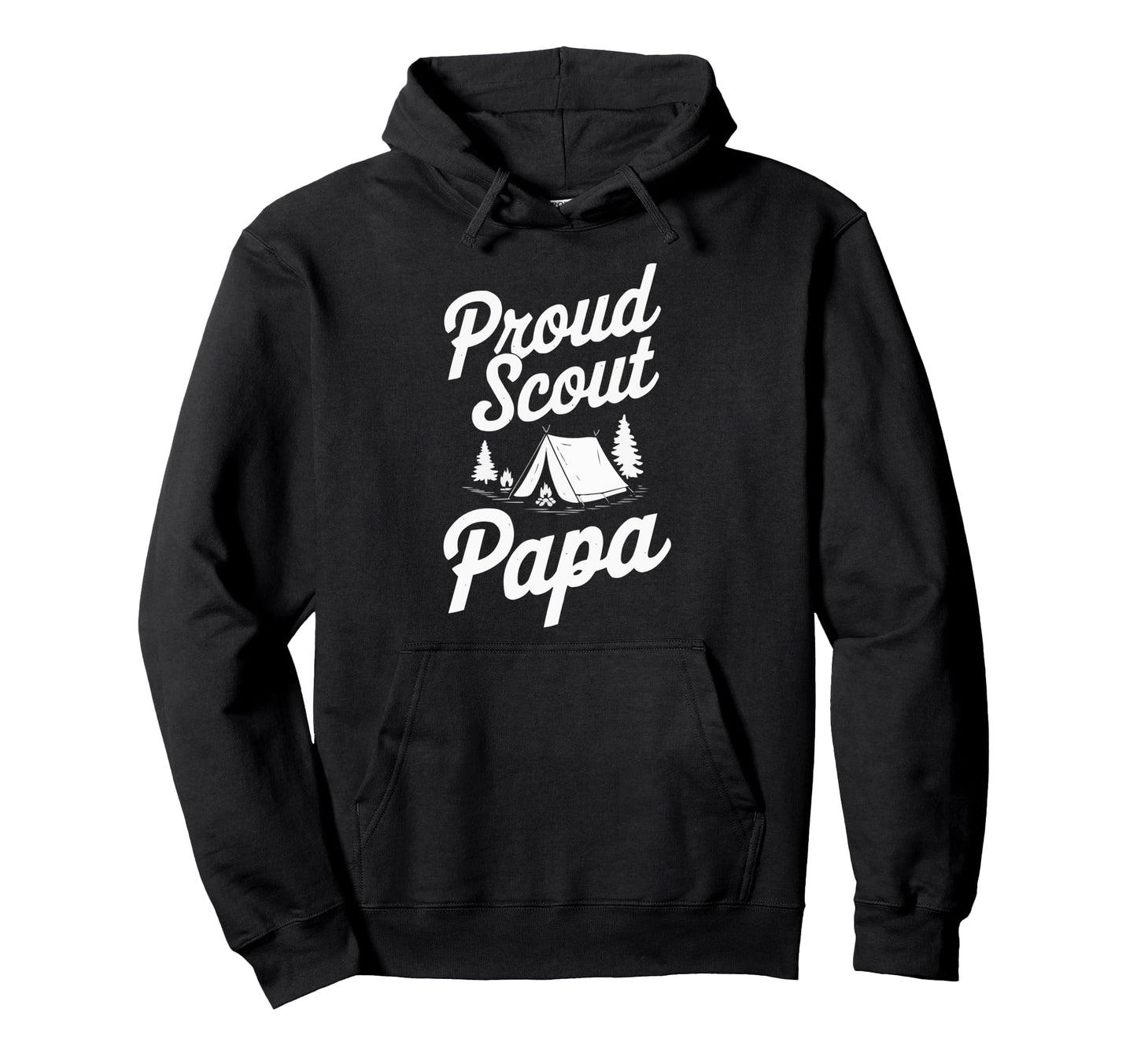 Scout Leader Dad Scouting Campfire Hoodie - Fun Novelty Design Unisex - T-Shirt, Sweatshirt, Hoodie