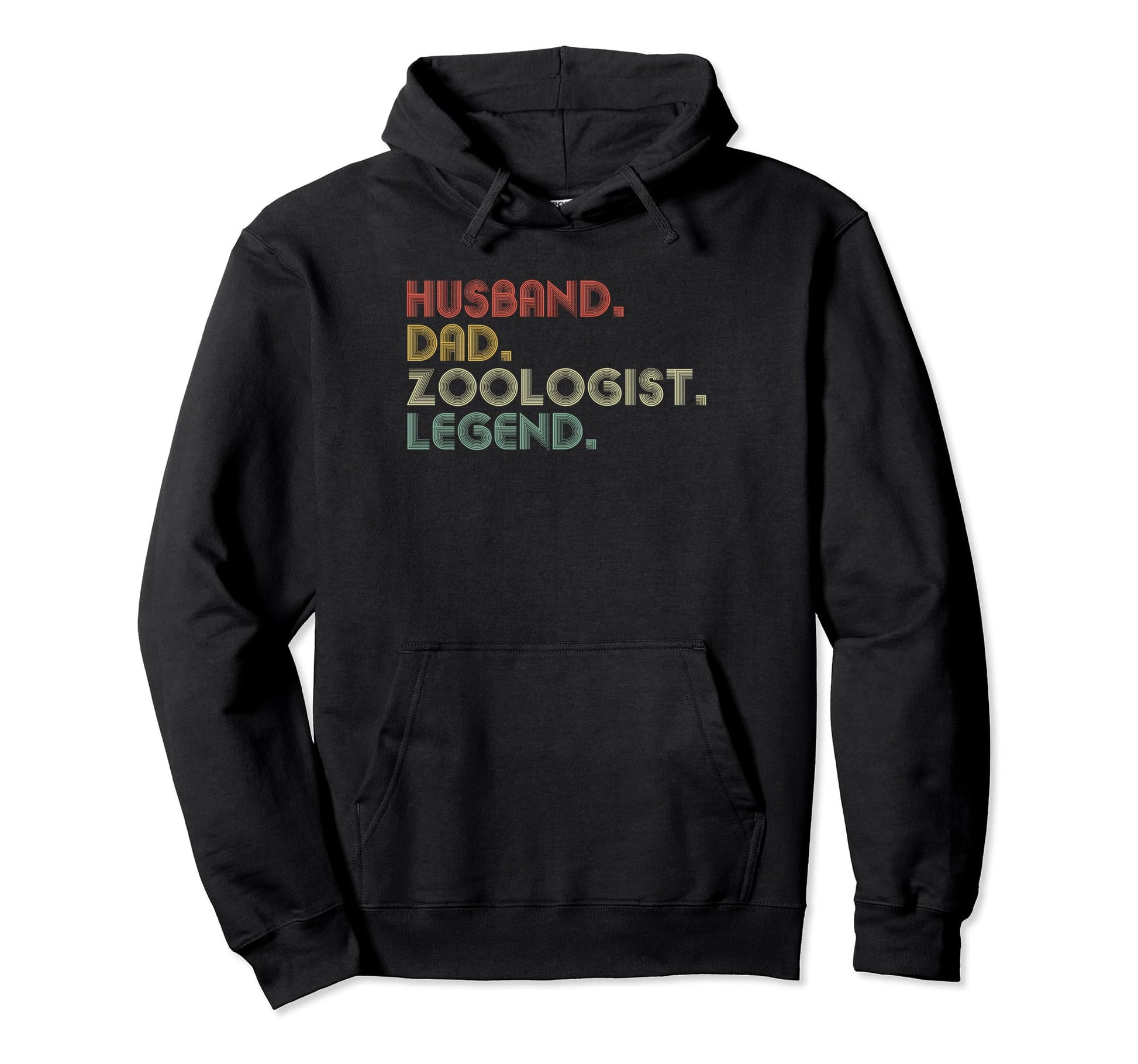 Husband Dad Zoologist Funny Zoology Hoodie - Fun Novelty Design for Adults - T-Shirt, Sweatshirt, Hoodie