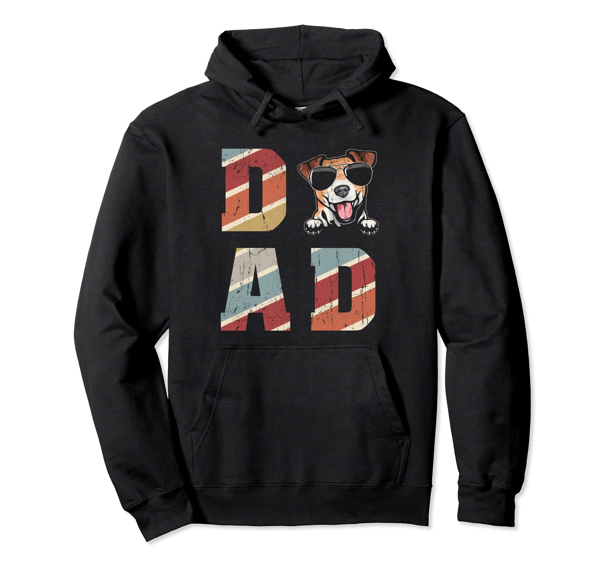 Jack Russell Terrier Dad Dog Dad Hoodie - Novelty Apparel Men Women - T-Shirt, Sweatshirt, Hoodie