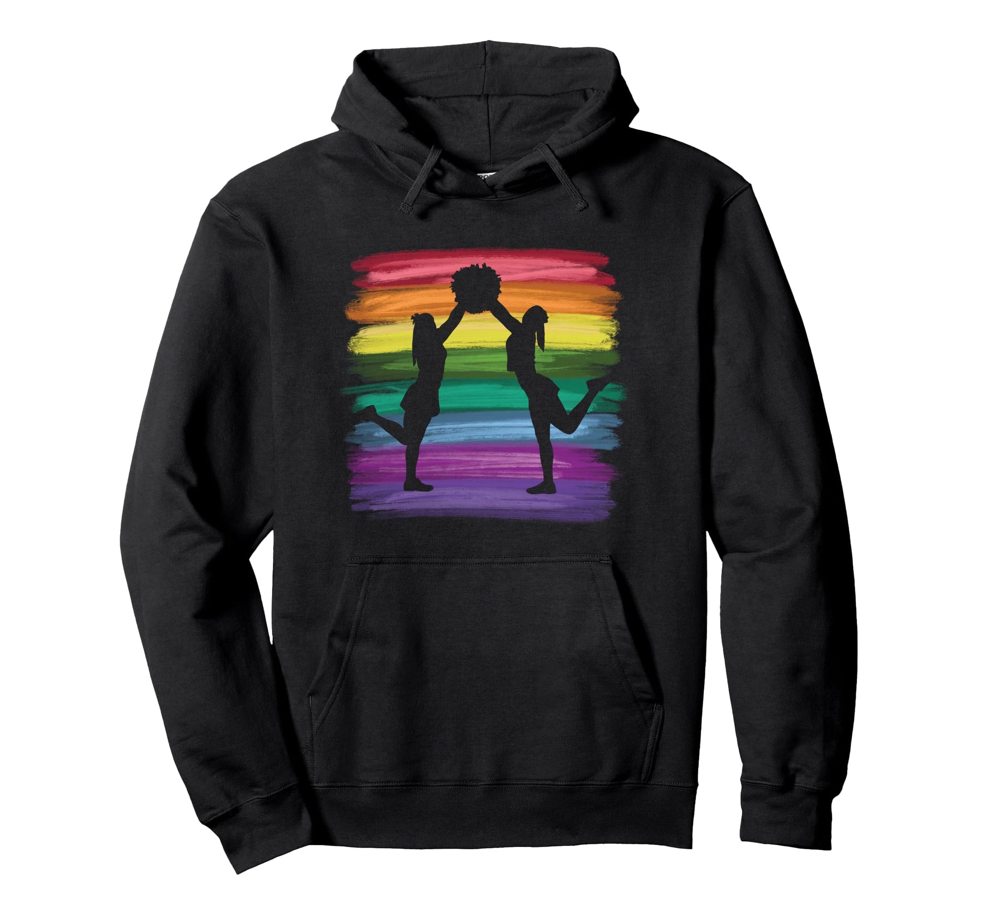 Cheerleader Team Cheer Mom Love Hoodie - Novelty Apparel Men Women - T-Shirt, Sweatshirt, Hoodie