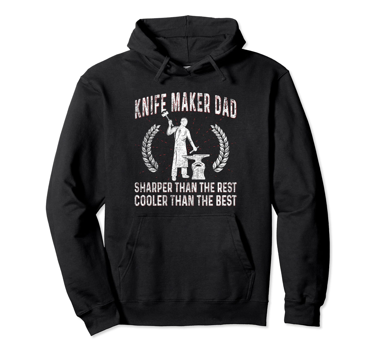 Sharper Than Rest Cooler Than Best Hoodie - Trendy Graphic for Adults - T-Shirt, Sweatshirt, Hoodie