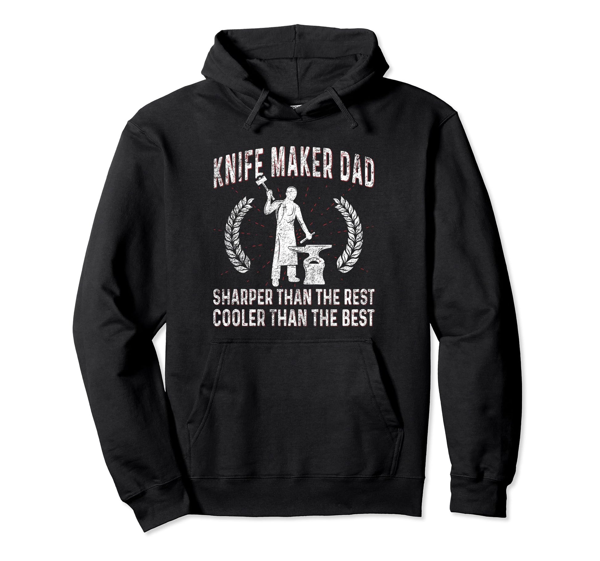 Sharper Than Rest Cooler Than Best Hoodie - Trendy Graphic for Adults - T-Shirt, Sweatshirt, Hoodie