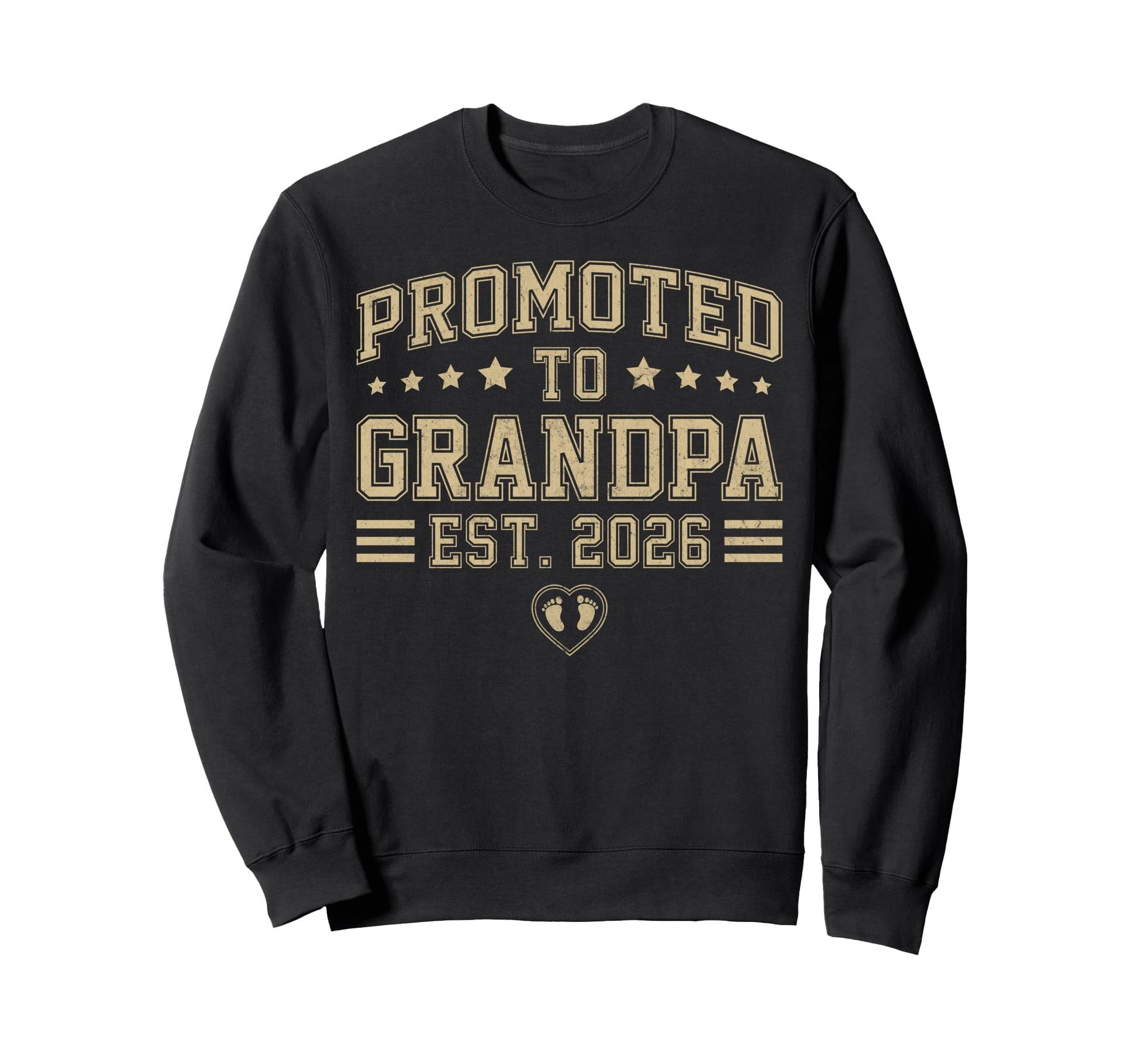 Promoted To Grandpa Est 2026 Soon Sweatshirt - Minimalist Print Men Women - T-Shirt, Sweatshirt, Hoodie