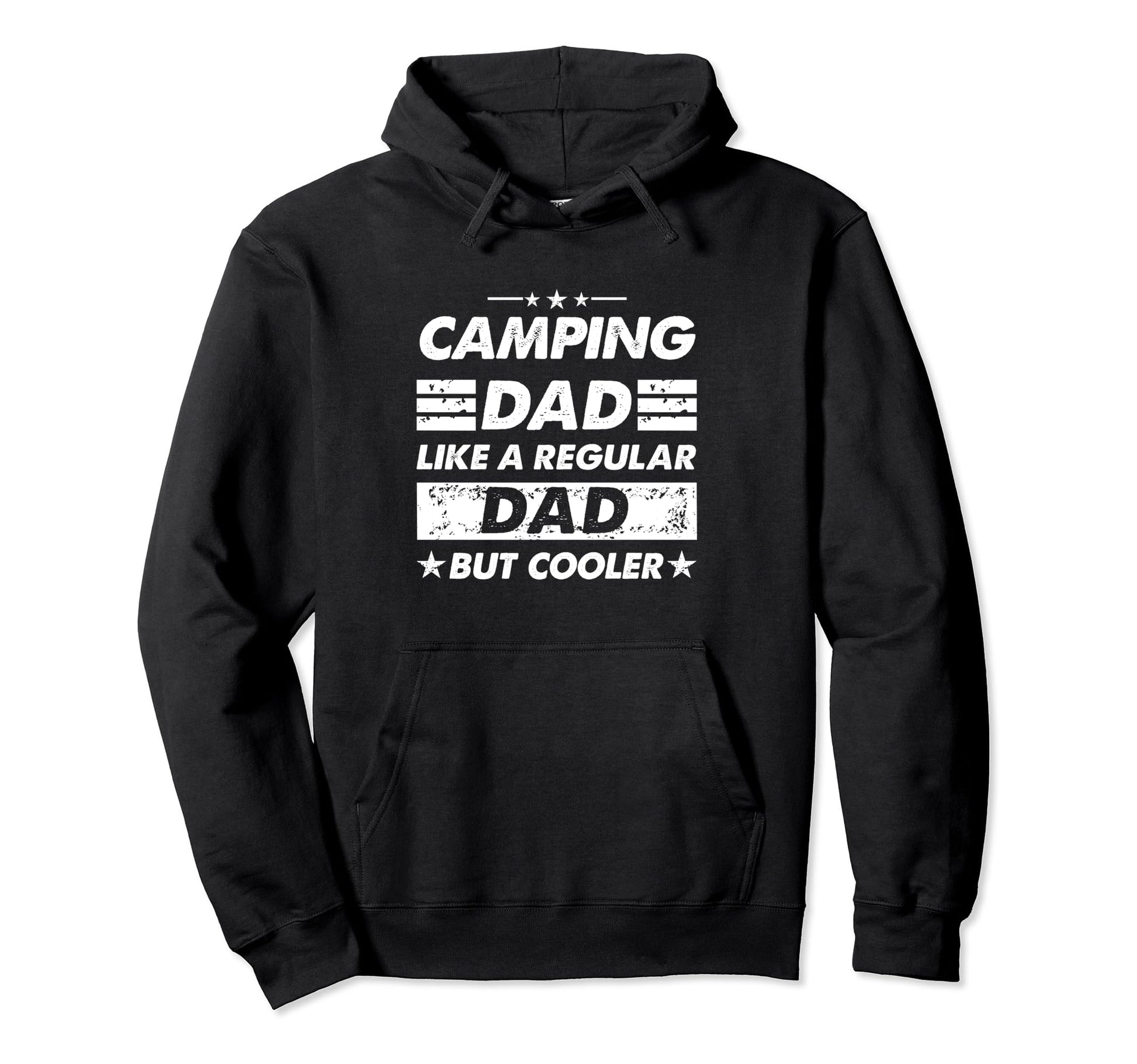 Camping Dad Like Regular Dad Funny Hoodie - Novelty Apparel Men Women - T-Shirt, Sweatshirt, Hoodie