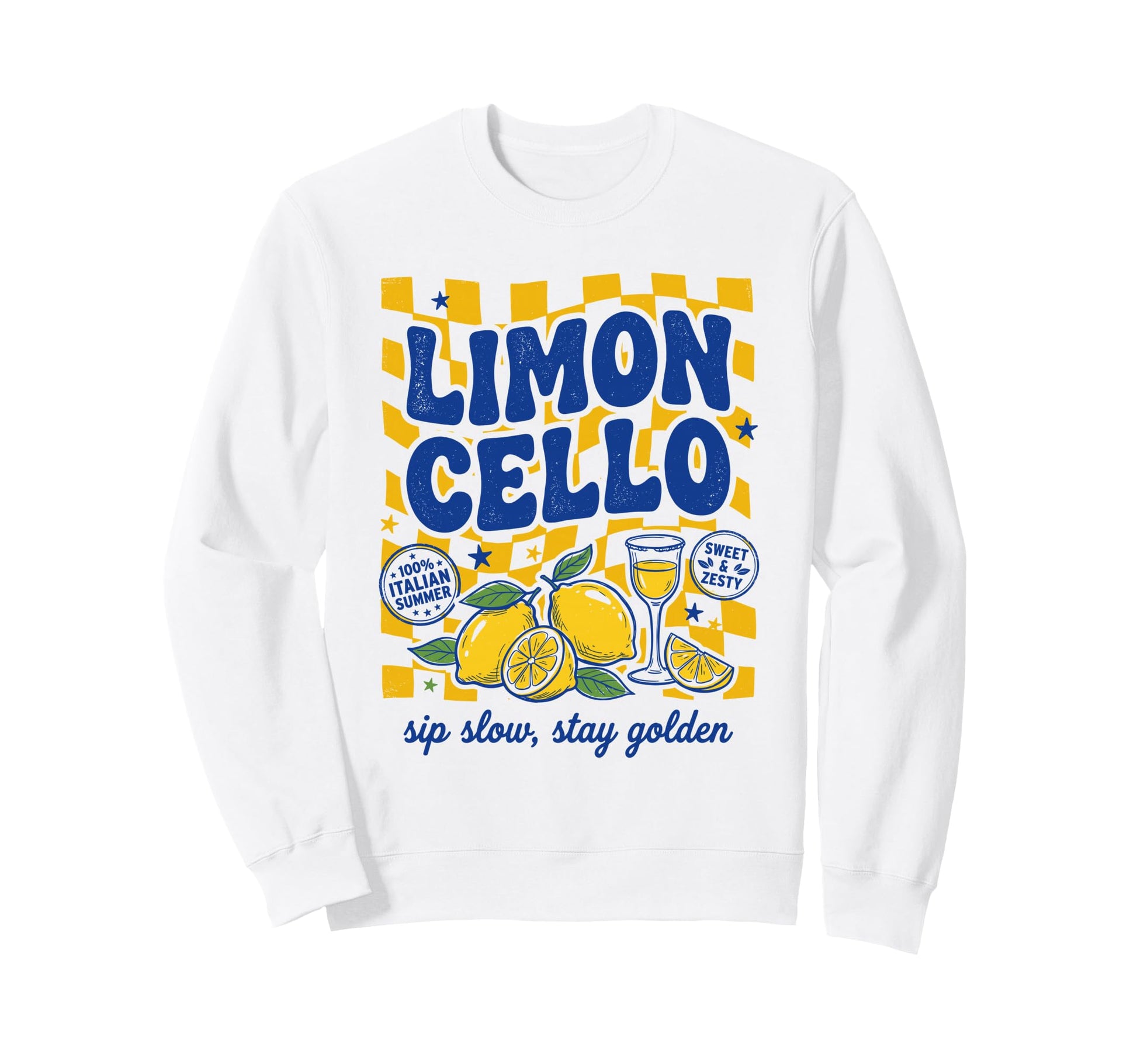 Limoncello Lemon Pop Sweatshirt - Casual Everyday Wear Unisex - T-Shirt, Sweatshirt, Hoodie
