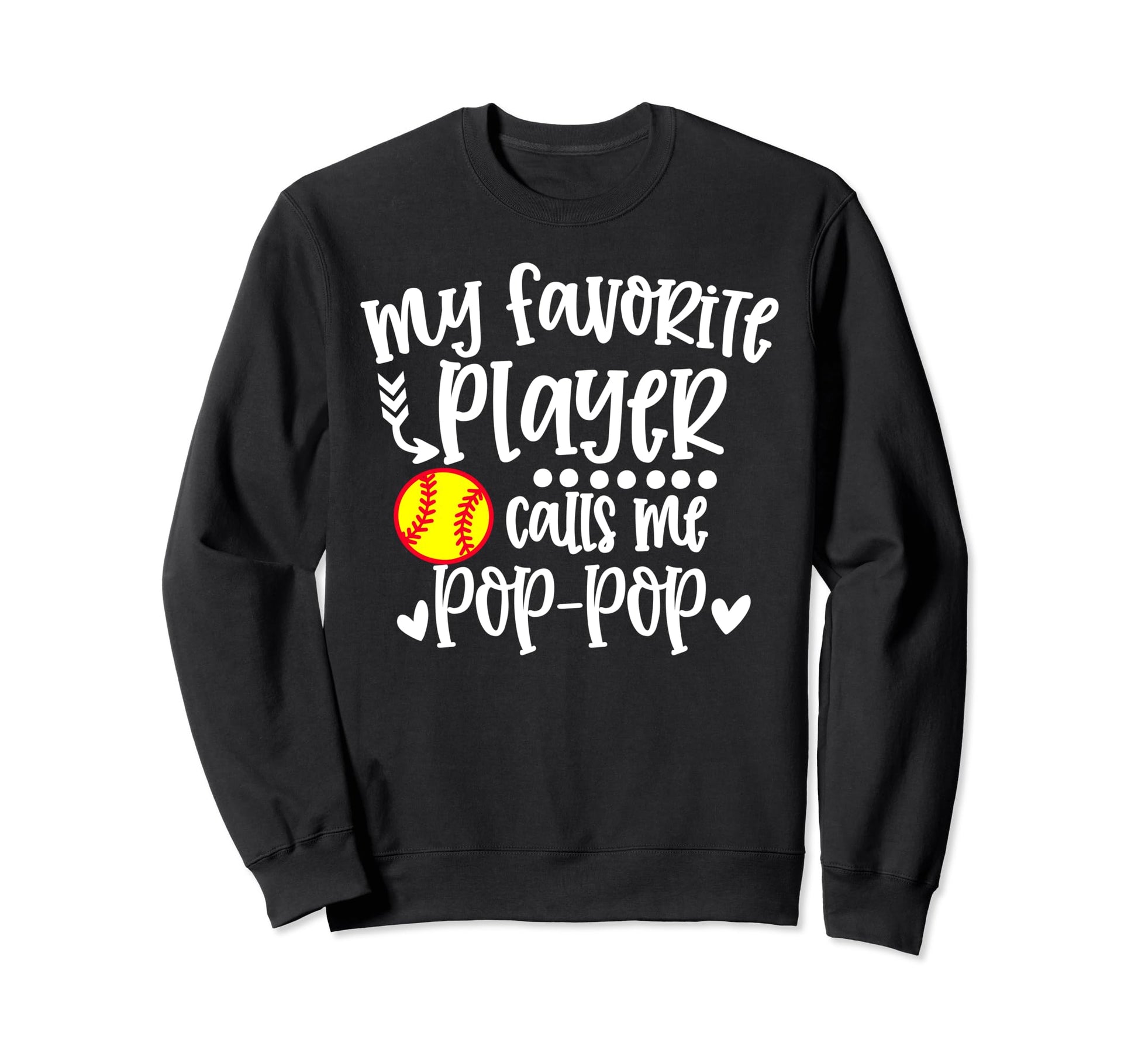 My Favorite Softball Player Calls Sweatshirt - Custom Art Print for Adults - T-Shirt, Sweatshirt, Hoodie
