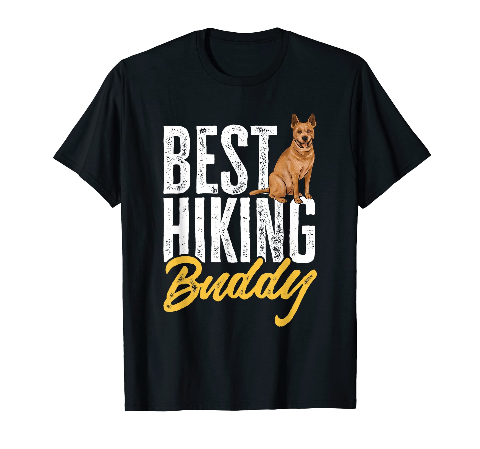 Best Hiking Buddy Red Heeler T-Shirt - Trendy Graphic for Adults - T-Shirt, Sweatshirt, Hoodie