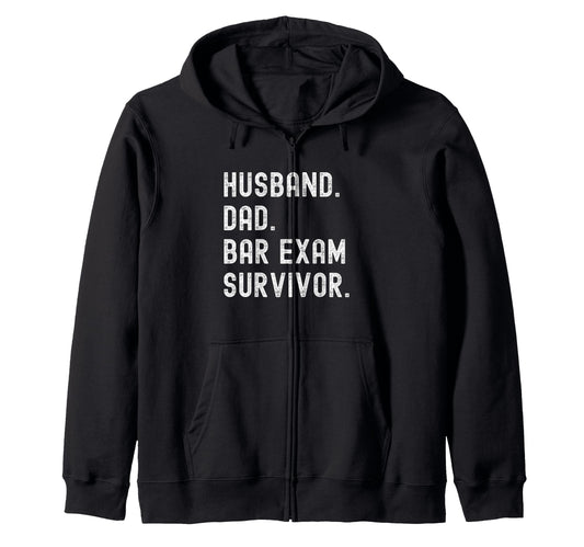 Bar Exam Survivor T Shirts Husband T-Shirt - Unique Graphic Unisex - T-Shirt, Sweatshirt, Hoodie