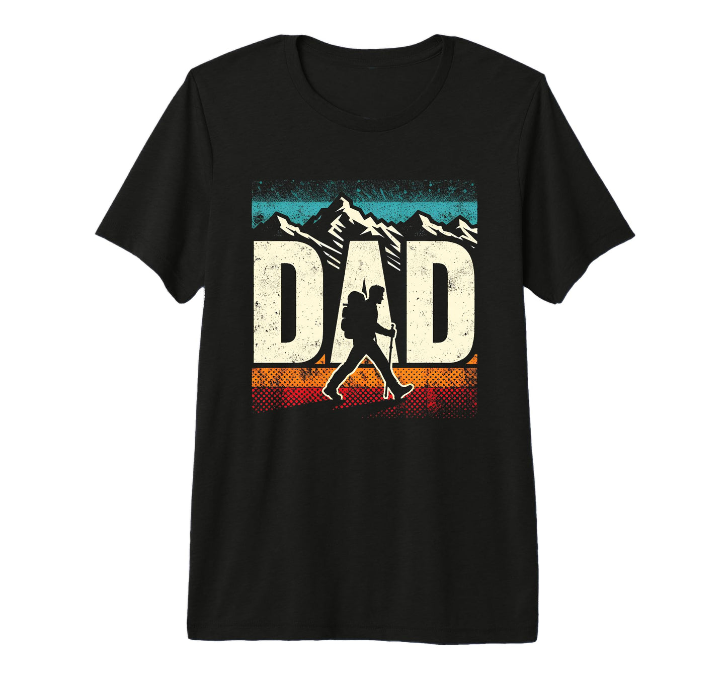 Mens Hiker Dad Nature Hiking Lover T-Shirt - Novelty Apparel Men Women - T-Shirt, Sweatshirt, Hoodie