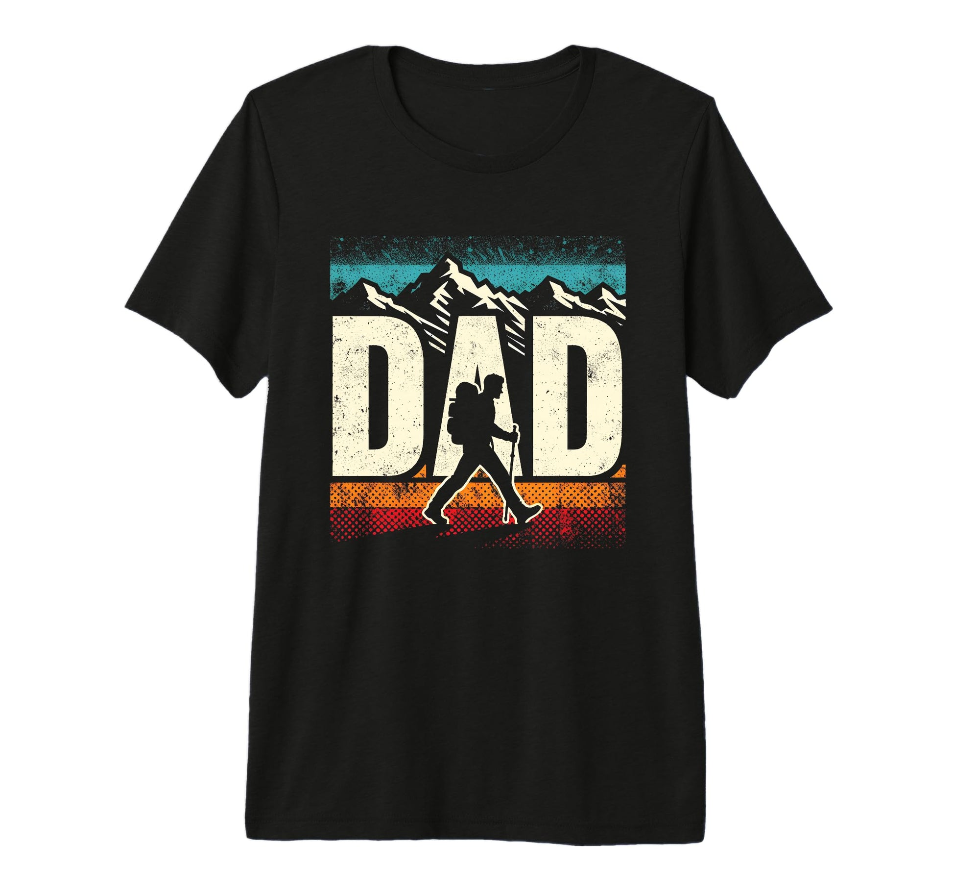 Mens Hiker Dad Nature Hiking Lover T-Shirt - Novelty Apparel Men Women - T-Shirt, Sweatshirt, Hoodie