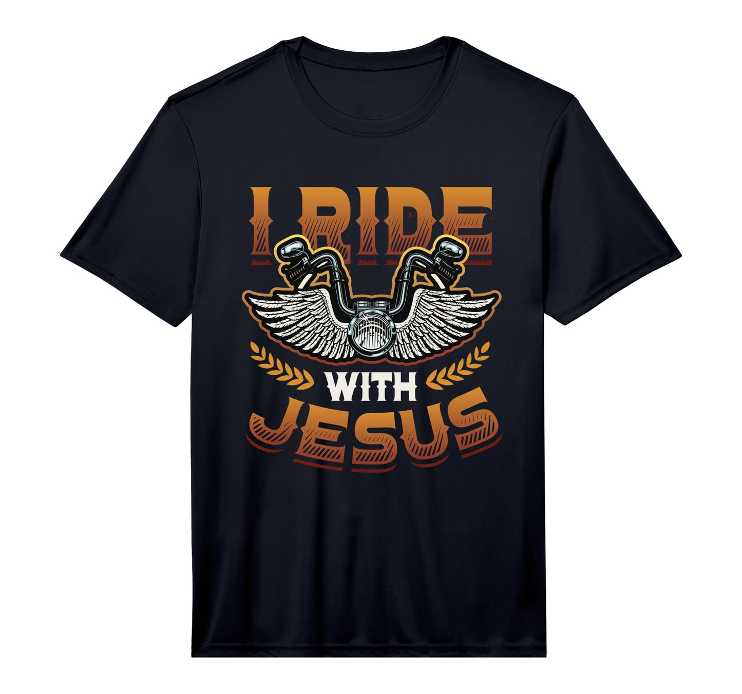 Mens I Ride Jesus Motorcycle Biker T-Shirt - Graphic Print Men Women - T-Shirt, Sweatshirt, Hoodie