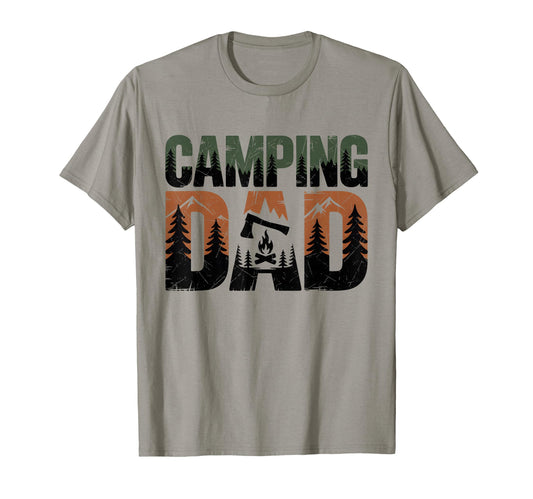 Camping Dad Bushcraft Outdoor Survival T-Shirt - Streetwear Style Unisex - T-Shirt, Sweatshirt, Hoodie