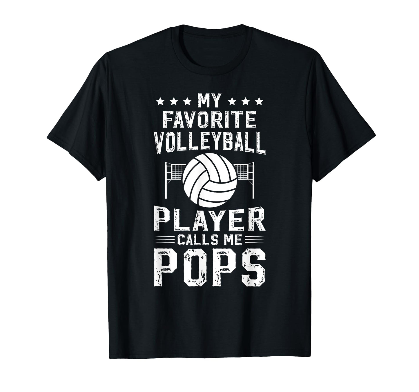 Proud Volleyball Pops Grandpa Pops T-Shirt - Aesthetic Graphic for Adults - T-Shirt, Sweatshirt, Hoodie