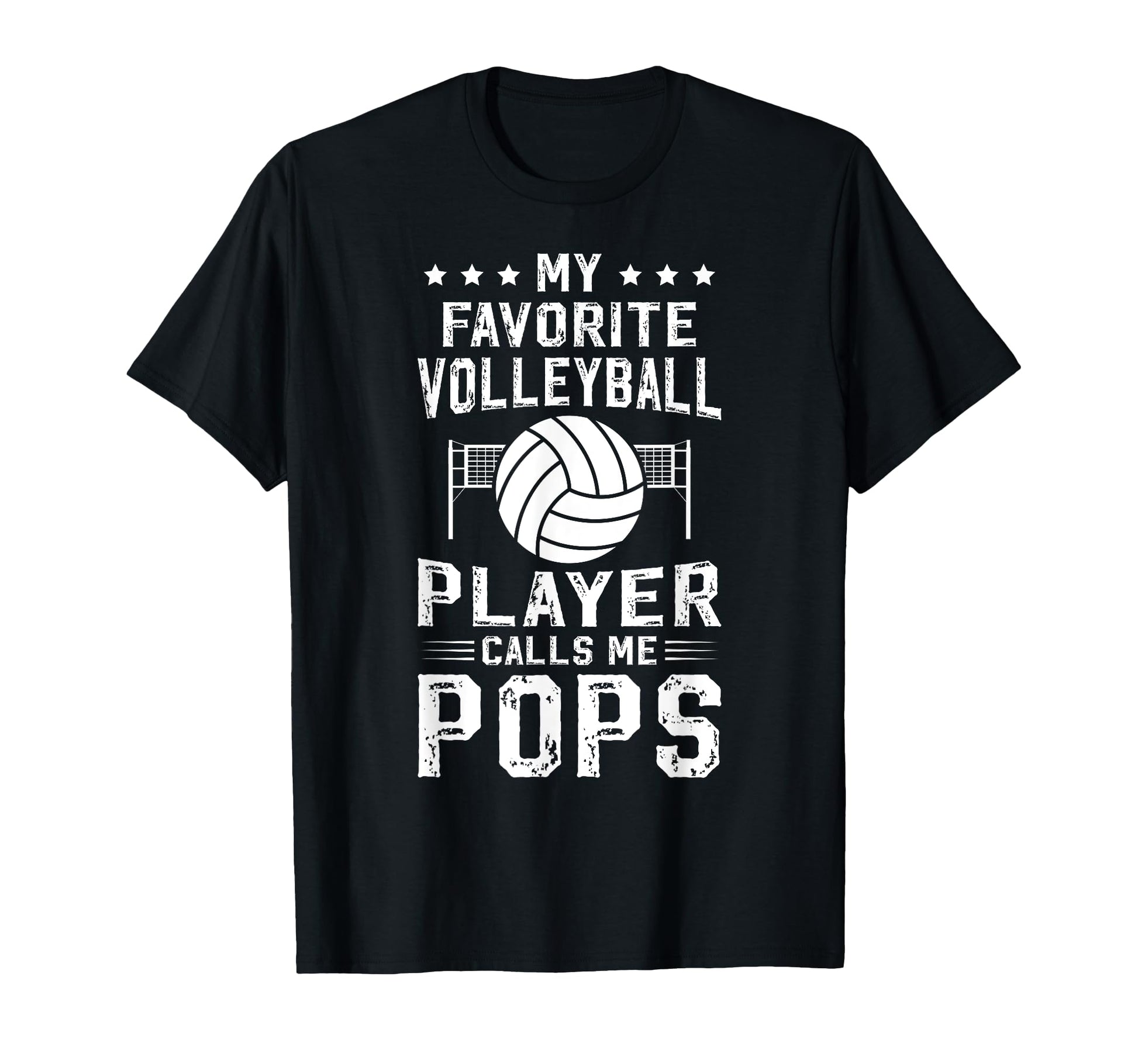 Proud Volleyball Pops Grandpa Pops T-Shirt - Aesthetic Graphic for Adults - T-Shirt, Sweatshirt, Hoodie