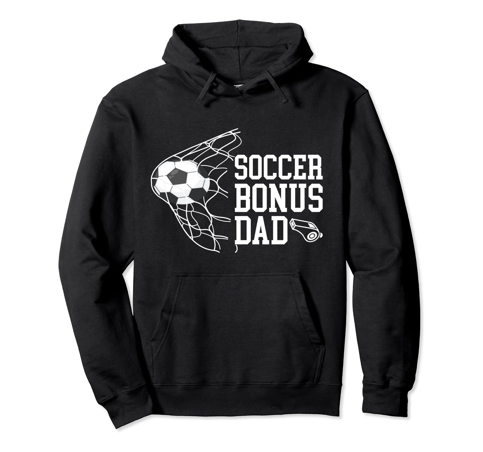Soccer Bonus Dad Soccer Step Dad Soccer Hoodie - Unique Graphic Men Women - T-Shirt, Sweatshirt, Hoodie