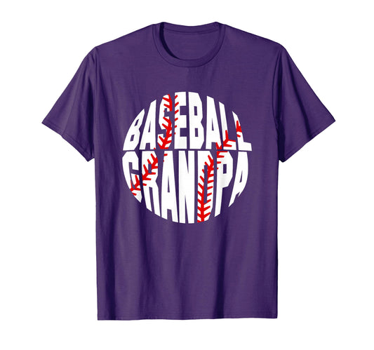 Baseball Grandpa T-Shirt - Graphic Print Men Women - T-Shirt, Sweatshirt, Hoodie