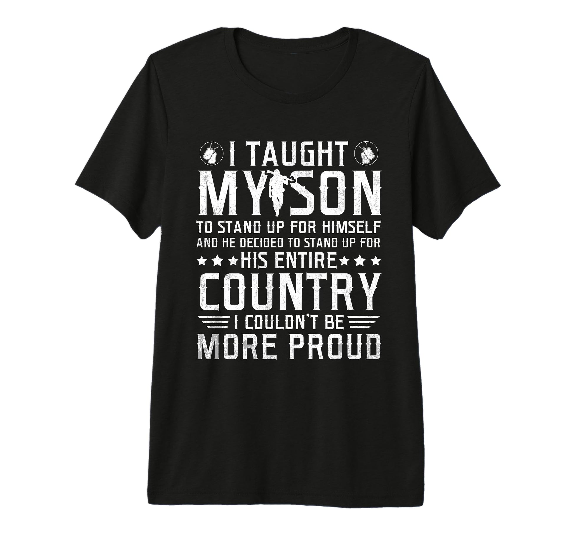 Proud Military Dad Fathers Day Best T-Shirt - Trendy Graphic Men Women - T-Shirt, Sweatshirt, Hoodie