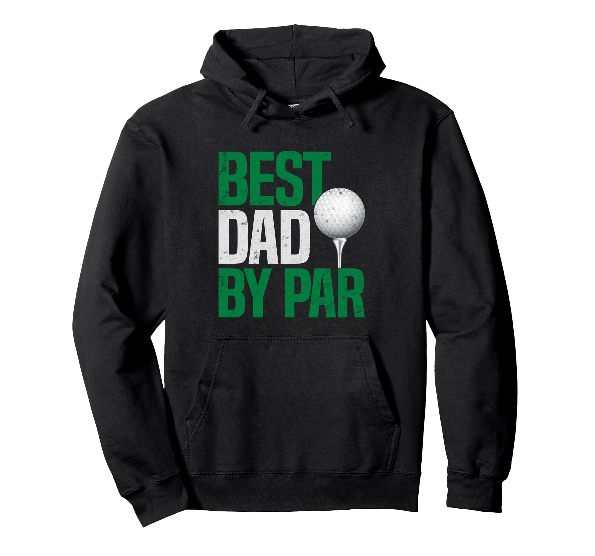 Best Dad Par Golf Gitf Fathers Day Hoodie - Minimalist Print for Adults - T-Shirt, Sweatshirt, Hoodie