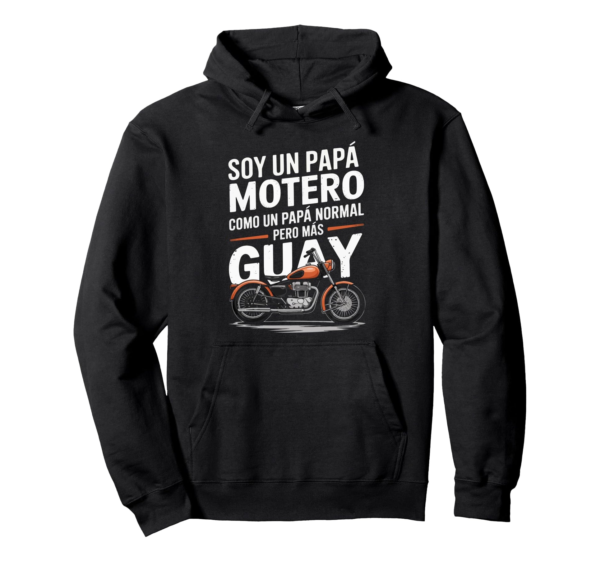 Dad Biker Funny Biker Gift Hoodie - Fun Novelty Design for Adults - T-Shirt, Sweatshirt, Hoodie