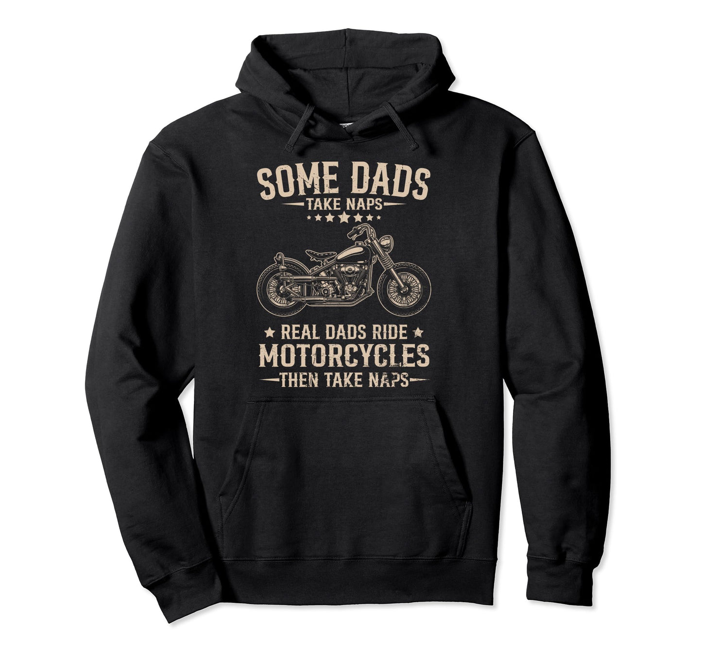 Real Dad Ride Motorcycles Then Take Hoodie - Custom Art Print Men Women - T-Shirt, Sweatshirt, Hoodie