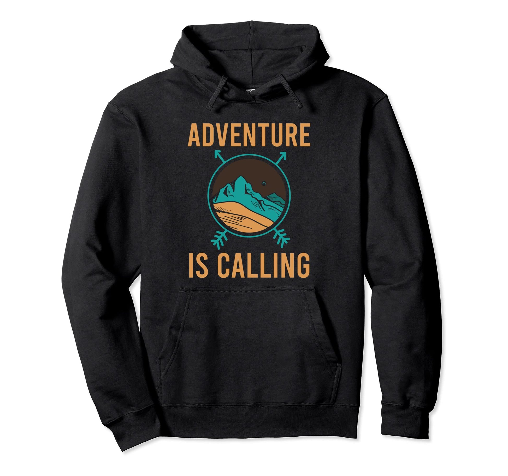 Adventure Calling Nature Wildlife Camping Hoodie - Aesthetic Graphic Unisex - T-Shirt, Sweatshirt, Hoodie