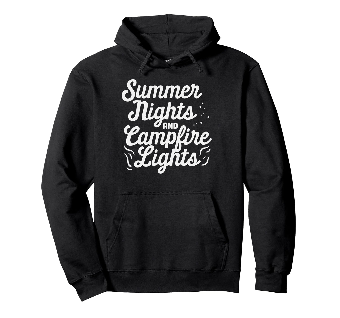 Summer Nights Campfire Lights Summer Camp Hoodie - Novelty Apparel Unisex - T-Shirt, Sweatshirt, Hoodie