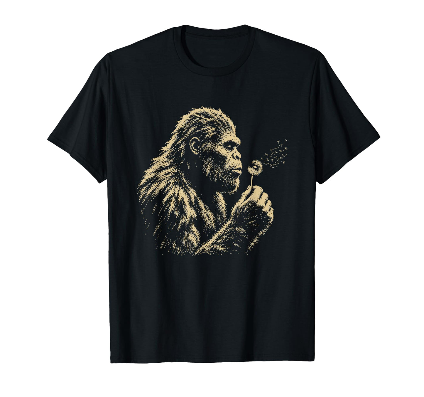 Blowing Wishes Funny Bigfoot Blowing T-Shirt - Aesthetic Graphic Unisex - T-Shirt, Sweatshirt, Hoodie
