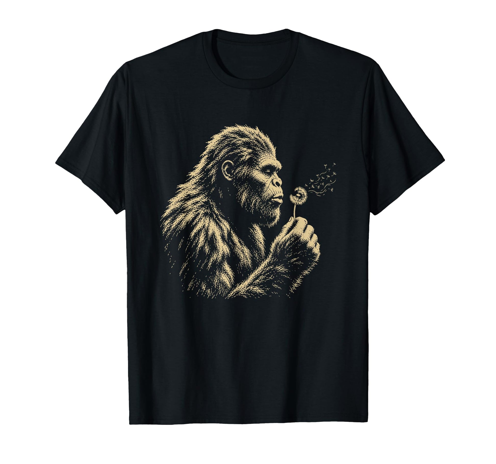 Blowing Wishes Funny Bigfoot Blowing T-Shirt - Aesthetic Graphic Unisex - T-Shirt, Sweatshirt, Hoodie