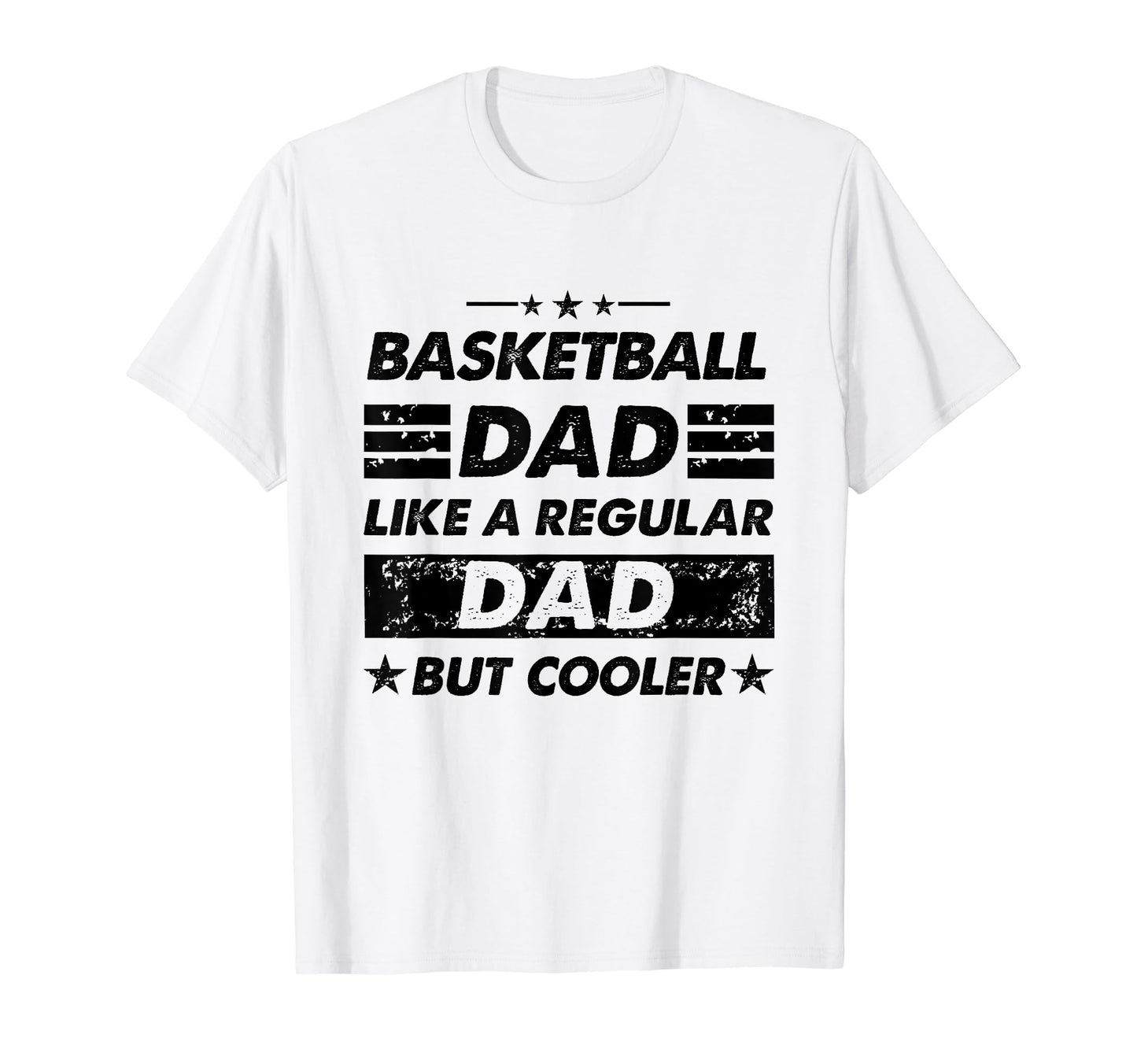 Funny Basketball Dad Like Regular Dad T-Shirt - Minimalist Print Unisex - T-Shirt, Sweatshirt, Hoodie
