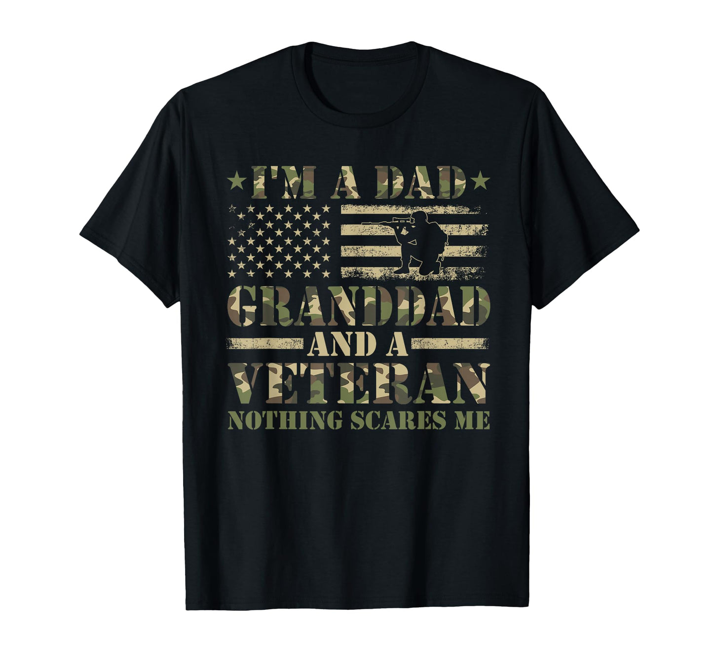 Funny Im Dad Granddad And Veteran T-Shirt - Custom Art Print Men Women - T-Shirt, Sweatshirt, Hoodie