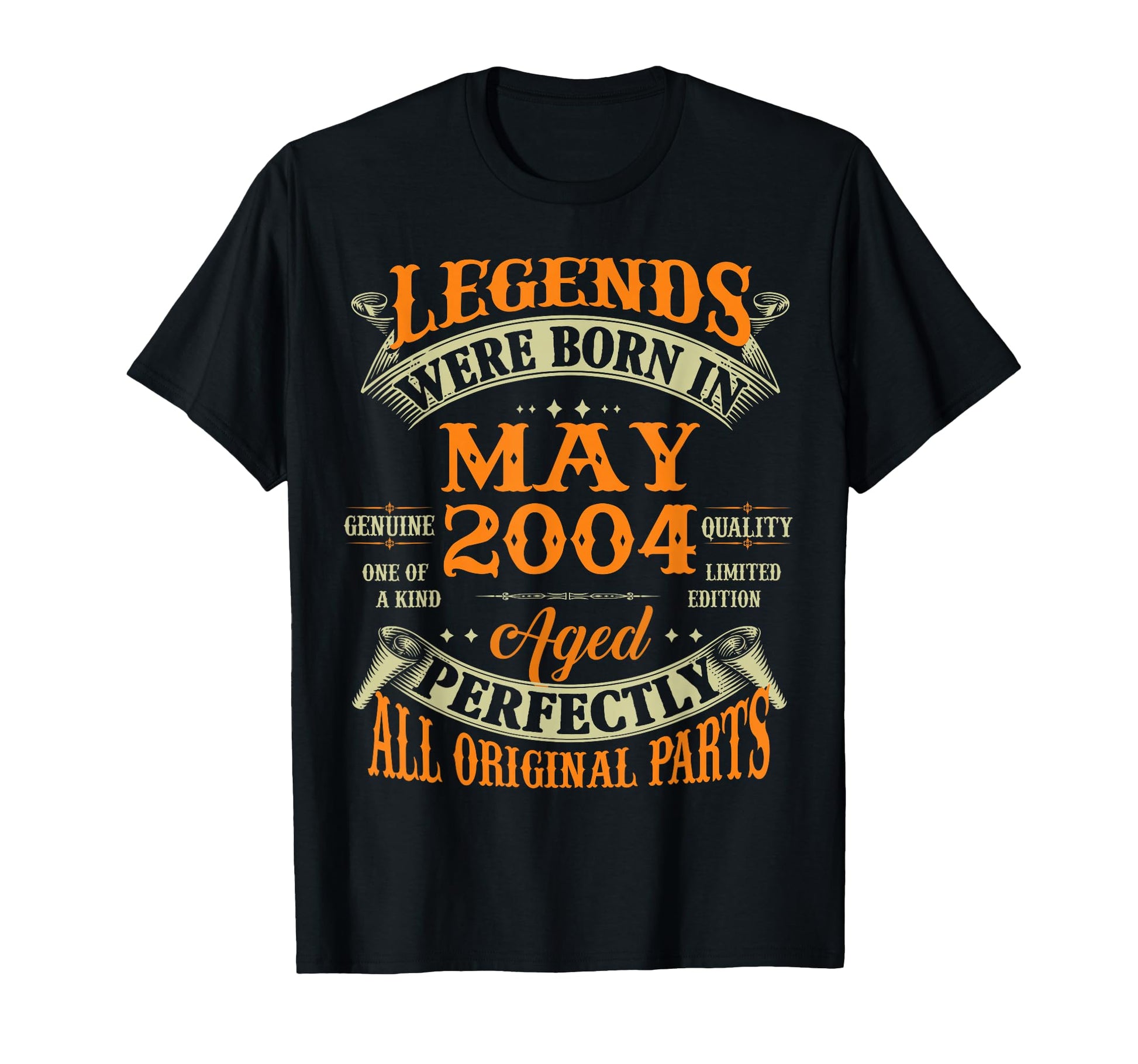 22Nd Birthday Gift Legend Born May 2004 T-Shirt - Trendy Graphic Men Women - T-Shirt, Sweatshirt, Hoodie