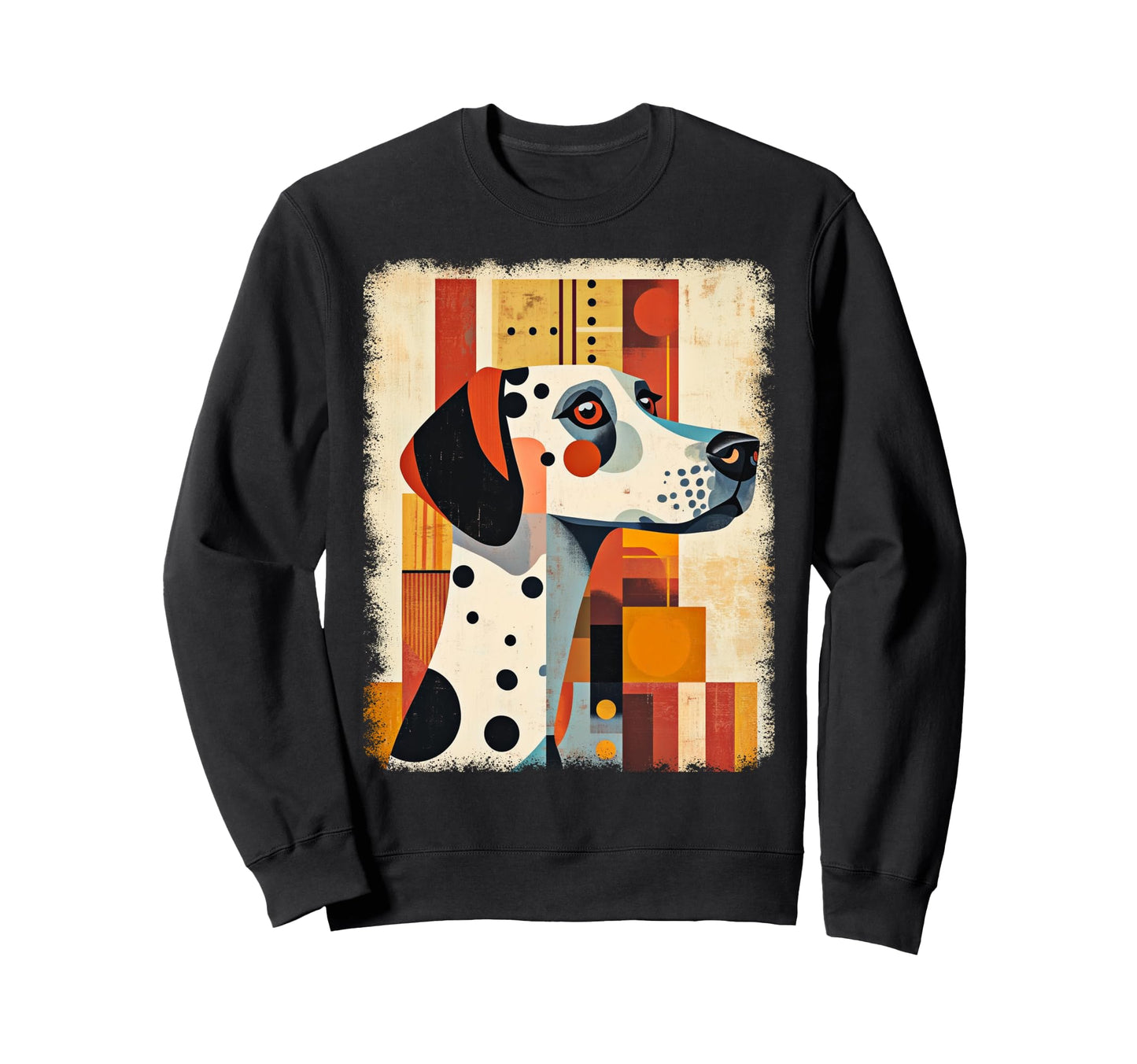 Mid Century Modern Dogs 50S 60S Sweatshirt - Custom Art Print Unisex - T-Shirt, Sweatshirt, Hoodie