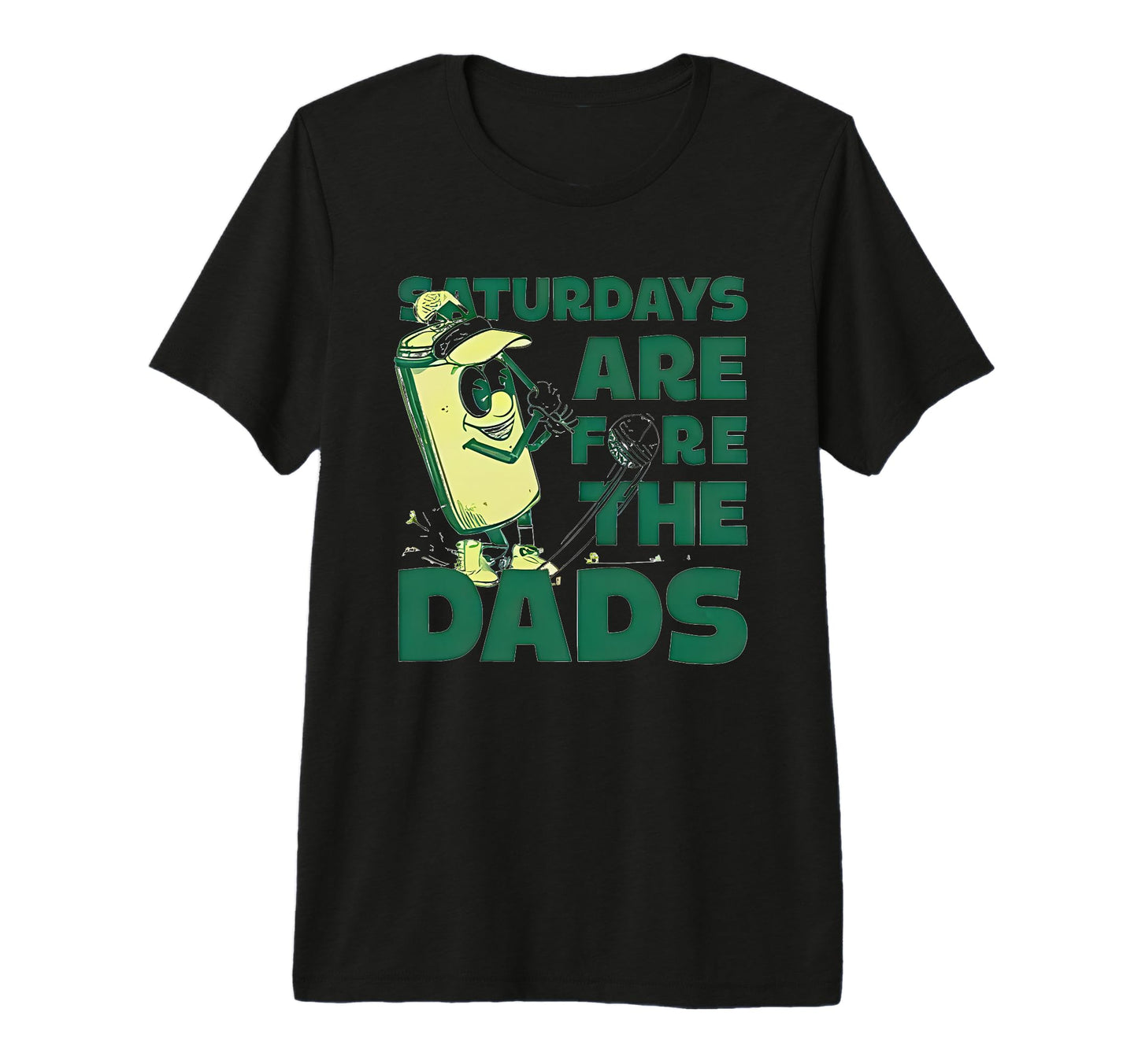 Saturdays Are Fore Dads Golf Tri Blend T-Shirt - Novelty Apparel Unisex - T-Shirt, Sweatshirt, Hoodie