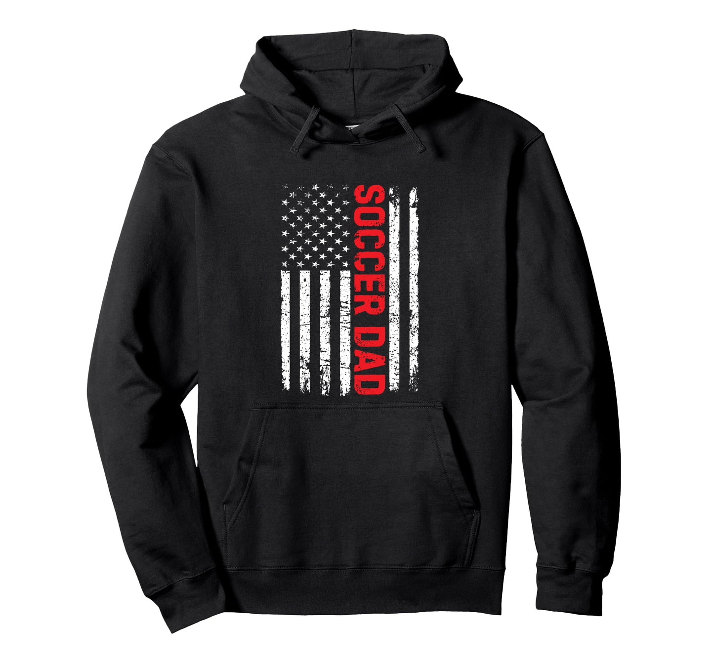 Soccer Dad Flag Hoodie - Novelty Apparel for Adults - T-Shirt, Sweatshirt, Hoodie