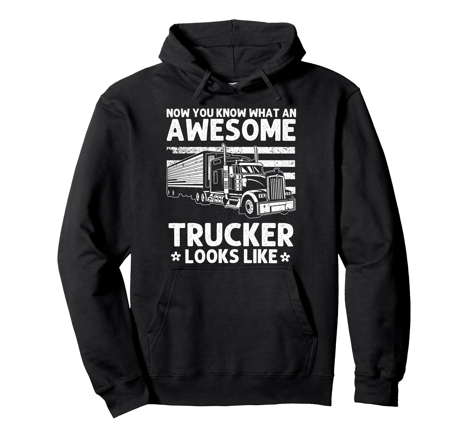Best Truck Driver Art Dad Trucking Cdl Hoodie - Unique Graphic for Adults - T-Shirt, Sweatshirt, Hoodie
