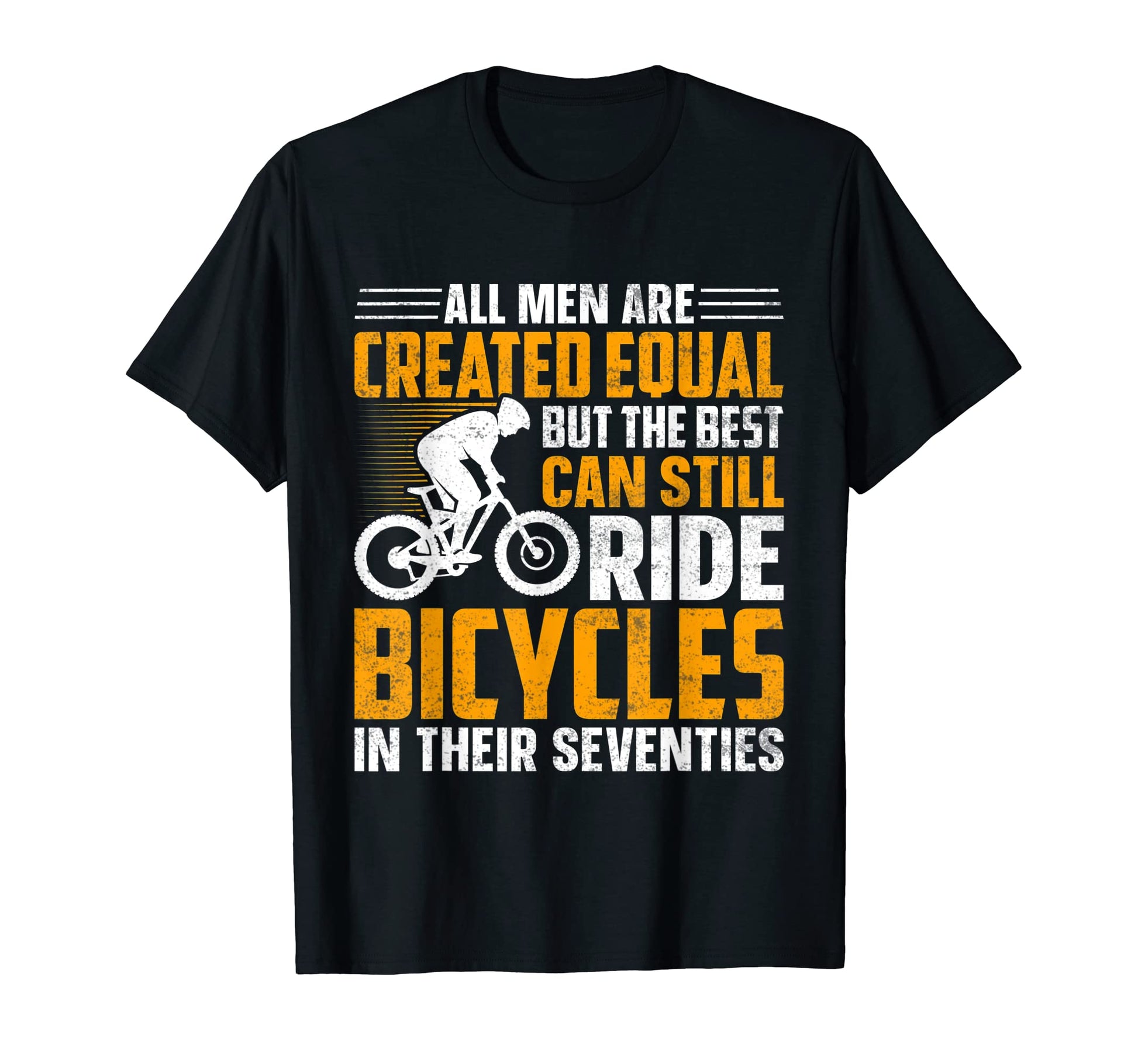 Mens Bike All Equal But Best Ride T-Shirt - Graphic Print Men Women - T-Shirt, Sweatshirt, Hoodie