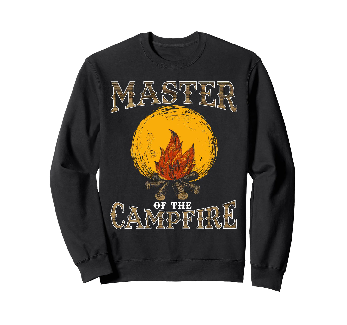 Master Campfire Funny Camping Sweatshirt - Aesthetic Graphic Men Women - T-Shirt, Sweatshirt, Hoodie